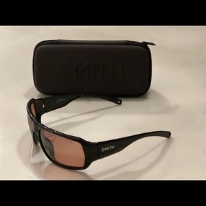 Smith Optics Castaway Polarized Sunglasses, black, glass lenses.